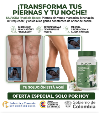 Fórmula Natural con Extractos de Rhodiola Rosea, Menta, Lirio, te verde y Schisandra- Sana tu cuerpo al 100%