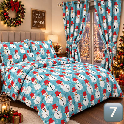 SABANA NAVIDAD DOBLE 140 X 190