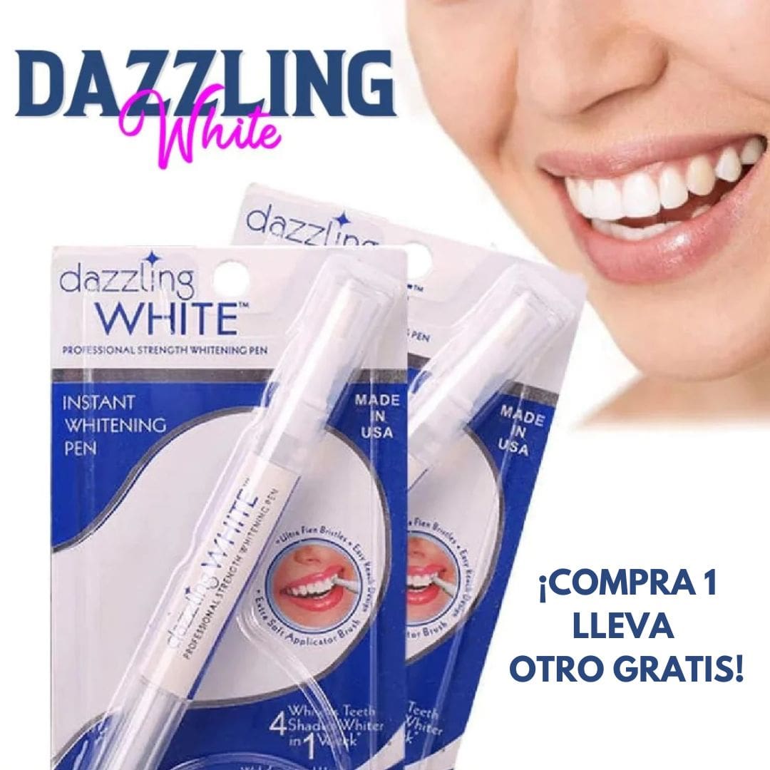 Compra 1 y llévate 2 - Blanqueador Dental Instantánea White 35%OFF