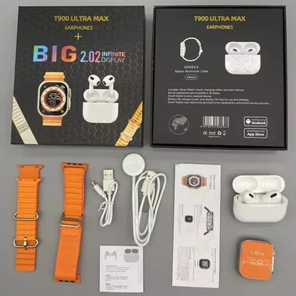SOLO HOY - Smartwatch T900 Ultra + AirPods 2 de REGALO