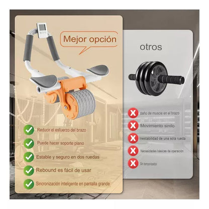 GymHome Abs™ - RODILLO ABDOMINAL PANTALLA DIGITAL