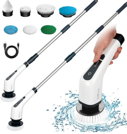 ¡Oferta Especial! - Cepillo Eléctrico 9 en 1 – Limpieza Rápida y Sin Esfuerzo