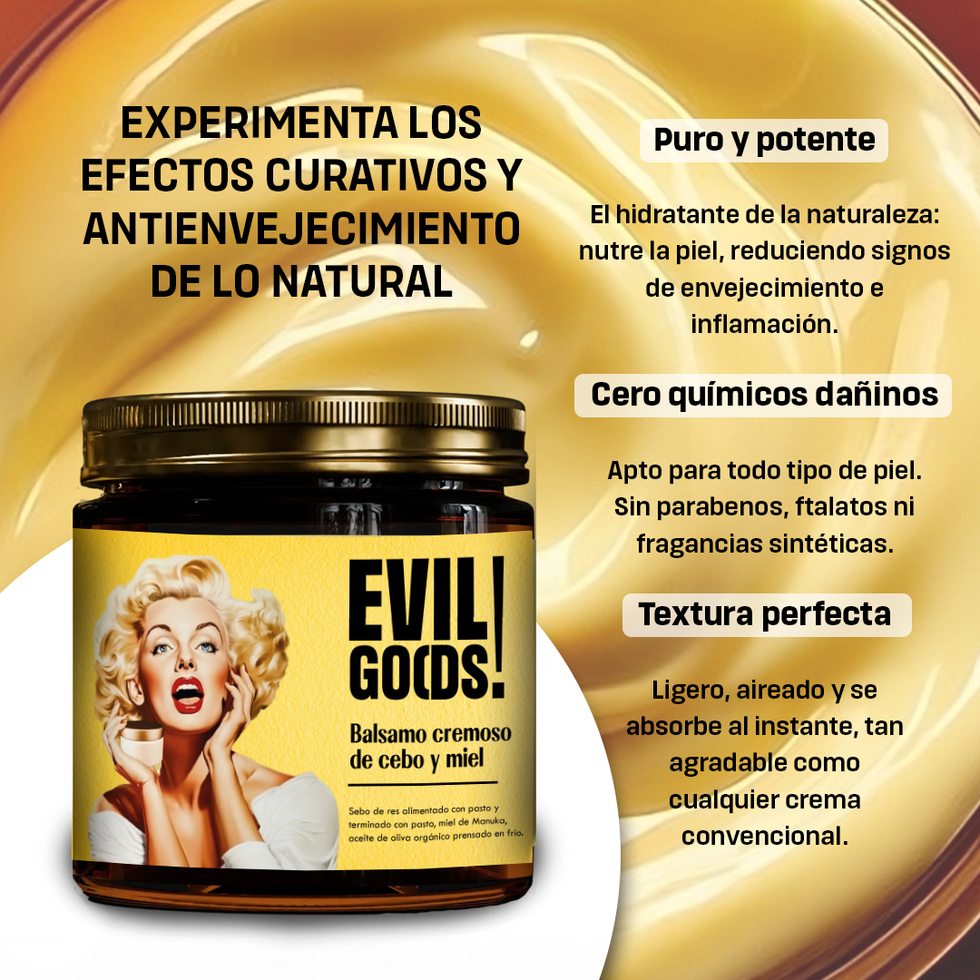 🧴 EVIL GOODS: ¡El Poder del Sebo de Res por Duplicado – Compra 1 y Llévate 2! 38%OFF