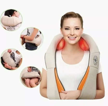 🔥 Masajeador Cervical Eléctrico Recarregable – Promoción por Tiempo Limitado 50% OFF