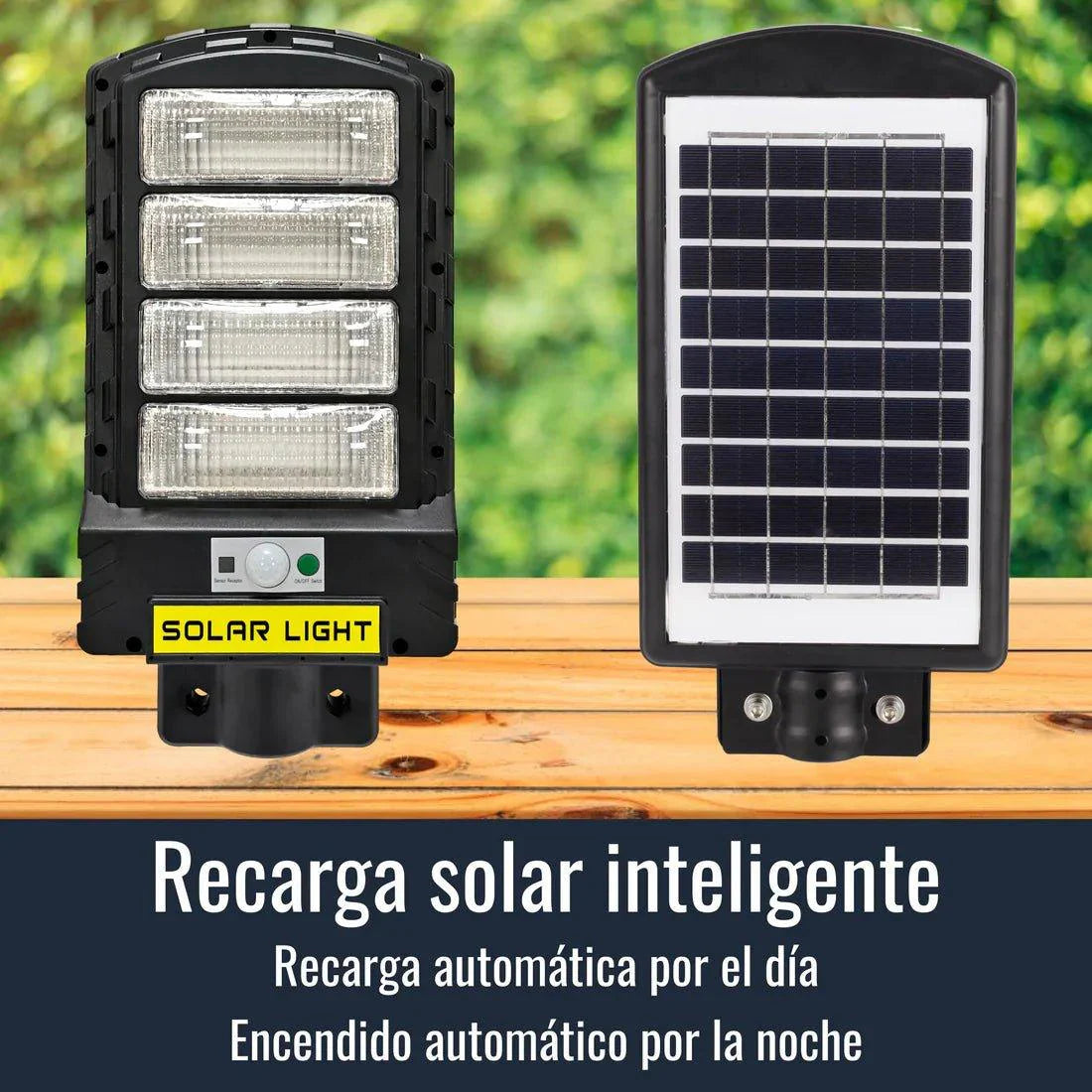 Lámpara de Vigilancia Solar Automática LED - Pague 1 y Llévese 2 - Oferta Especial, Sólo Hoy (Sólo Quedan 10 Unidades)🤩