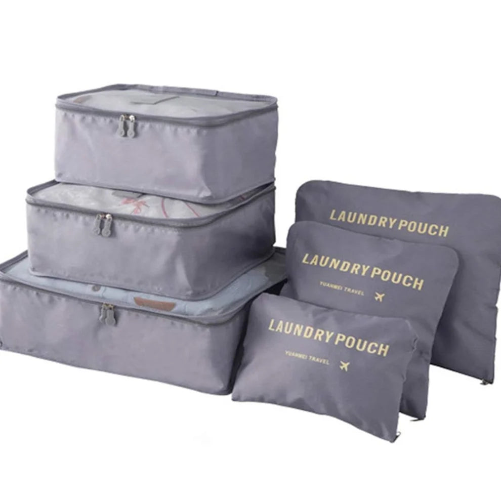 SET ORGANIZADOR DE MALETAS  | INCLUYE 6 PIEZAS ⭐️