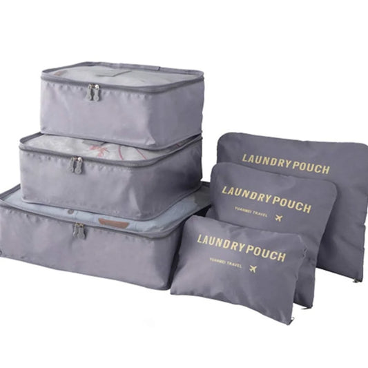 SET ORGANIZADOR DE MALETAS  | INCLUYE 6 PIEZAS ⭐️