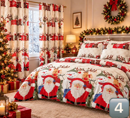 SABANA NAVIDAD DOBLE 140 X 190