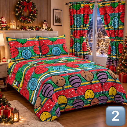 SABANA NAVIDAD DOBLE 140 X 190