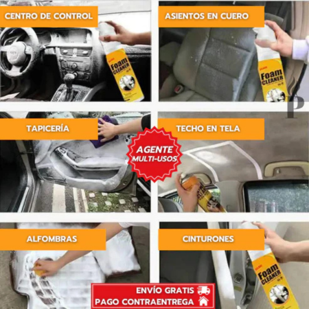 Limpieza Profunda, Precio Bajo – ¡Llévate 3 Foam Cleaner™ al Precio de 1! 40% OFF