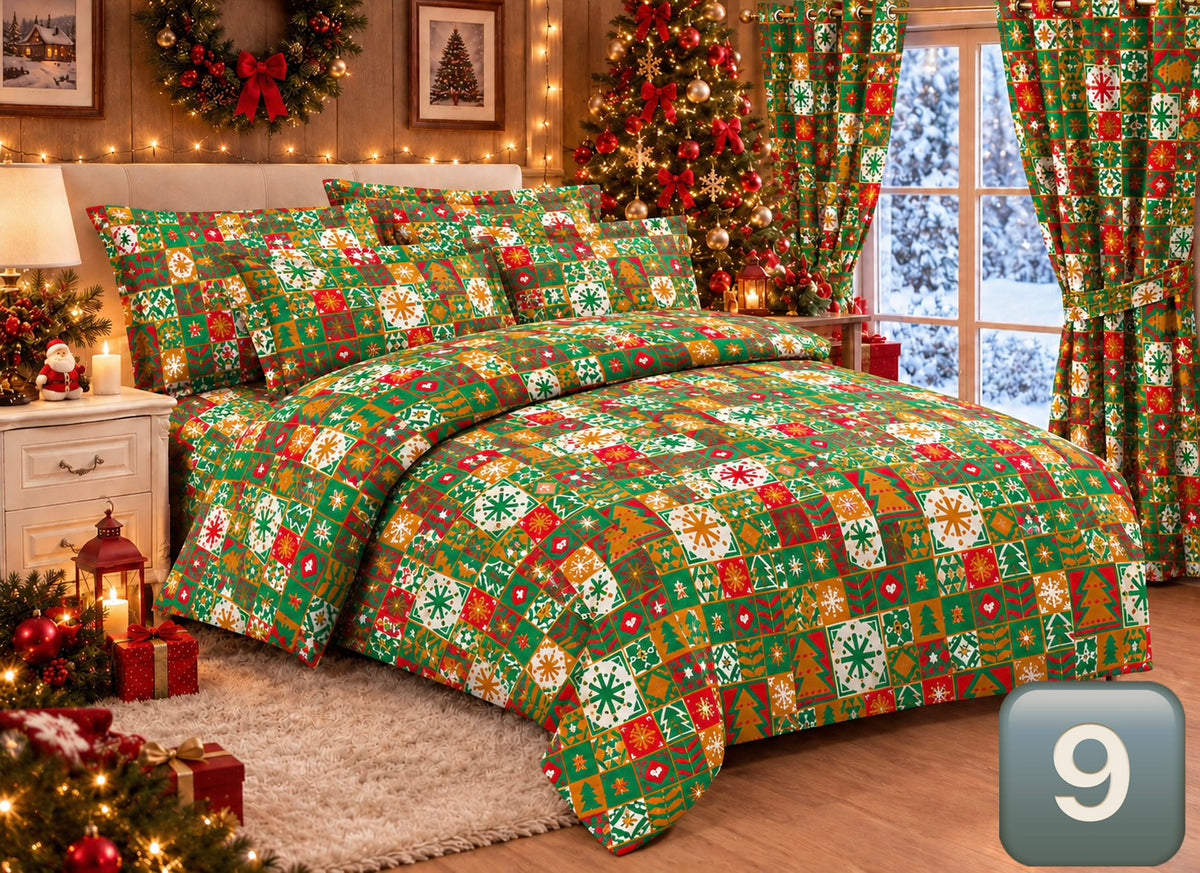 SABANA NAVIDAD DOBLE 140 X 190