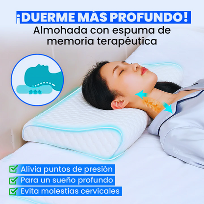 Almohada Ortopedica 3d Con Alineación Cervical Perfecta 41%OFF