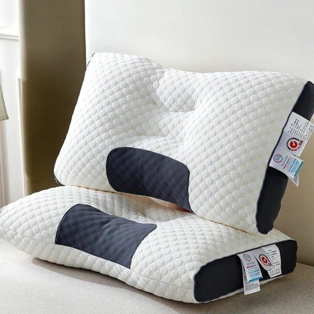 DeepSleep™ Almohada de punto ergonómica 3D