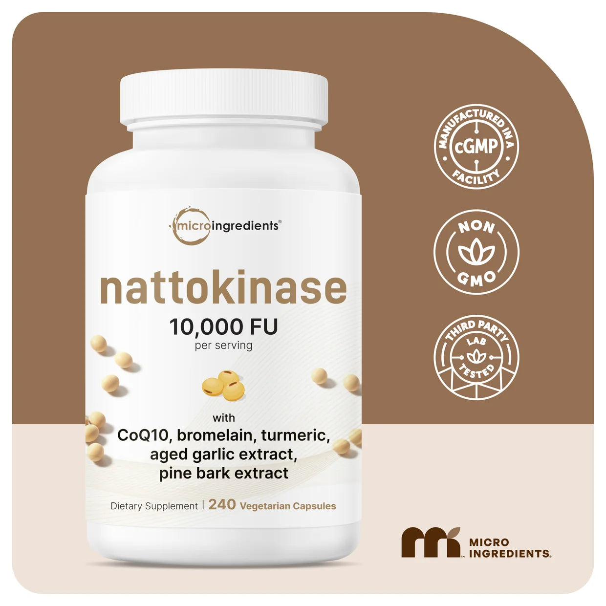 MICRO INGREDIENTS NATTOKINASE
