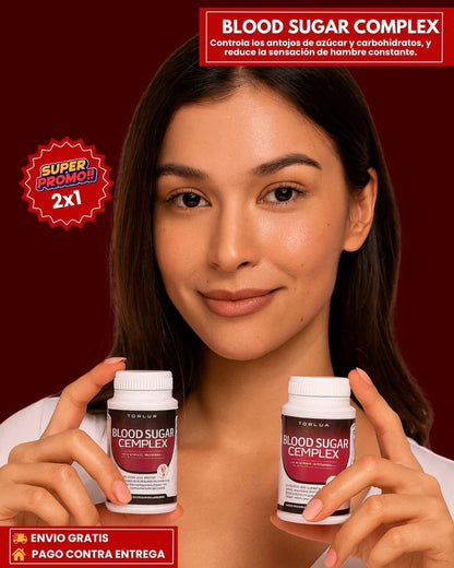 BLOOD SUGAR COMPLEX — 2 frascos por el precio de 1 (50% OFF)