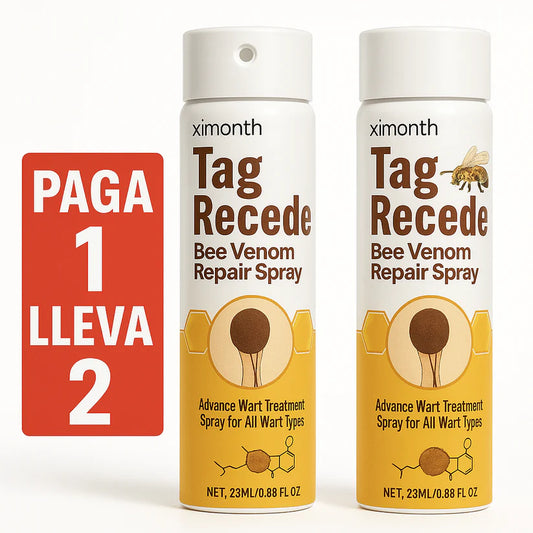 ¡Oferta especial! Compra 1 Tag Recede y recibe 2 50% OFF