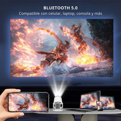 Proyector Full HD | Pelis, series y juegos en pantalla gigante 45%OFF