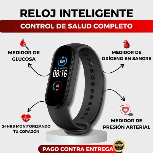SÓLO HOY 60% DE DESCUENTO - 2025 Reloj Band Inteligente con Medición Completa de Salud + REGALOS🎁 (¡Quedan solo 15 unidades!)