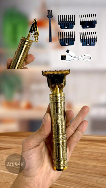 Combo BarberPro™ Master - Patillera Buda + Peluquera 4 Guías