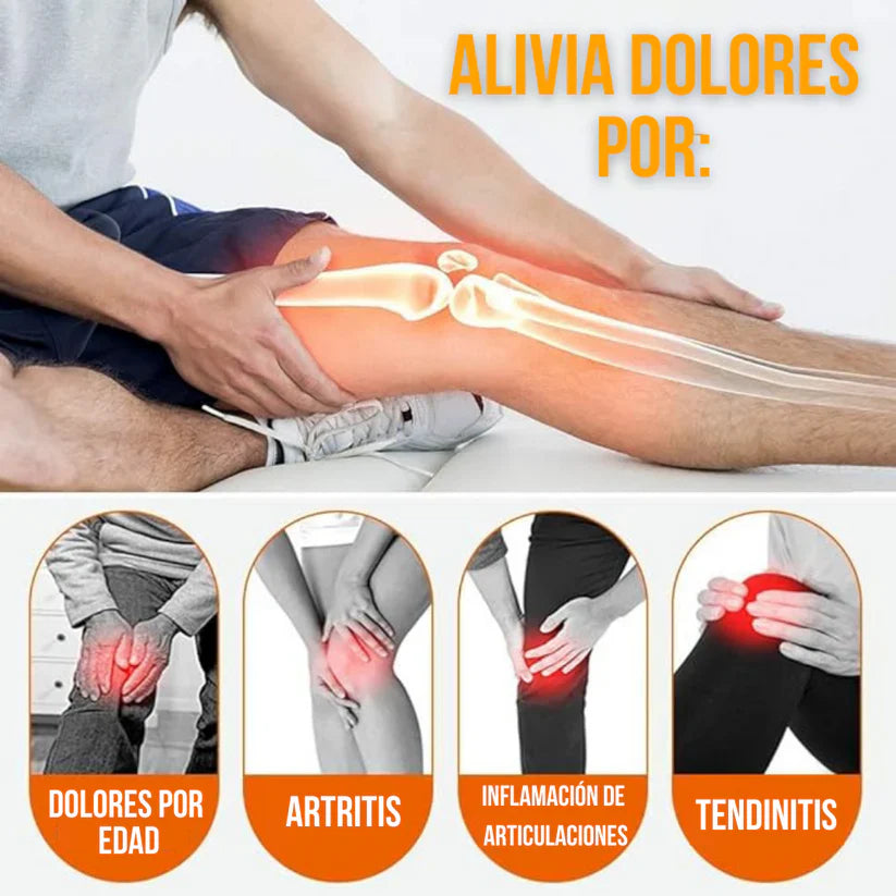 Rodillera con Terapia de Calor - Alivio Rápido y Eficaz SOLO HOY