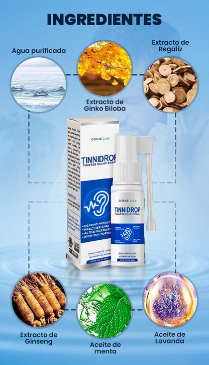 🔥 TinniDrop™ – Compre 1 y Lleve 2 | Limpieza Profesional de Oído 50%0FF