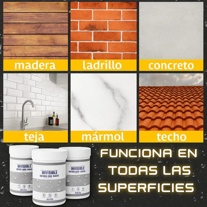 Sellador Impermeabilizante Invisible de Alta Duración 500 ML X3