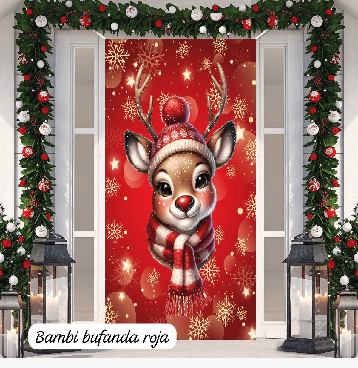 🎄 Puerta Mágica de Navidad – Diseño Exclusivo y Edición Limitada 30% OFF Envío Gratis