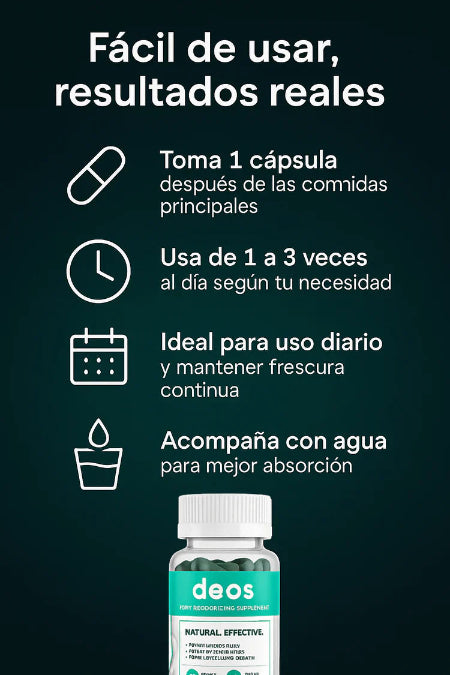 Deos en Cápsula – Frescura Todo el Día 💧 Compra 1 y Llévate 2 con 40% OFF