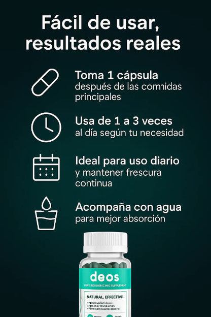 Deos en Cápsula – Frescura Todo el Día 💧 Compra 1 y Llévate 2 con 40% OFF