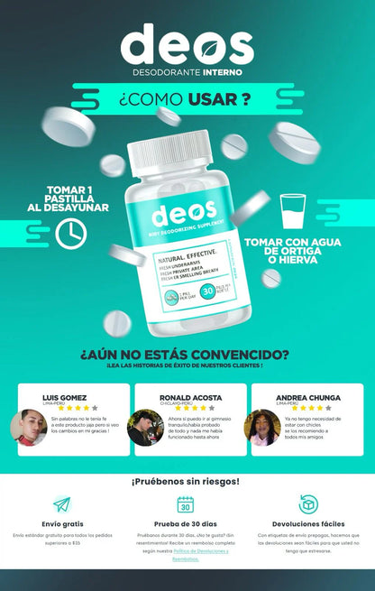 Deos en Cápsula – Frescura Todo el Día 💧 Compra 1 y Llévate 2 con 40% OFF