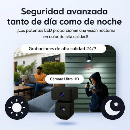 SafeCam Pro™ - Compre 1 Llévase 2 | Siempre seguro, incluso sin Internet ni electricidad
