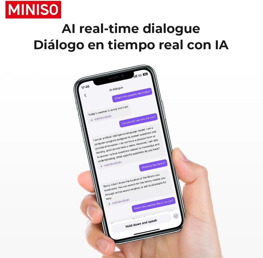 Audifono traductor instantáneo