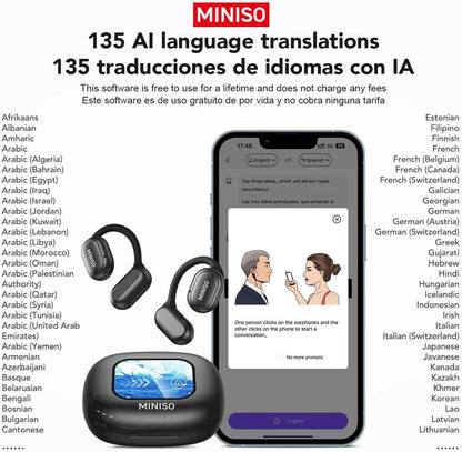 Audifono traductor instantáneo