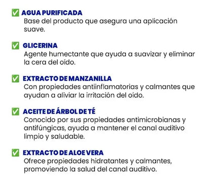 🔥 TinniDrop™ – Compre 1 y Lleve 2 | Limpieza Profesional de Oído 50%0FF