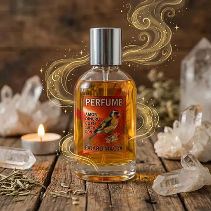 Perfume Espiritual Pájaro Macuá | COMPRA 1 • LLÉVATE 2 + Ebook de Prosperidad GRATIS 50% OFF