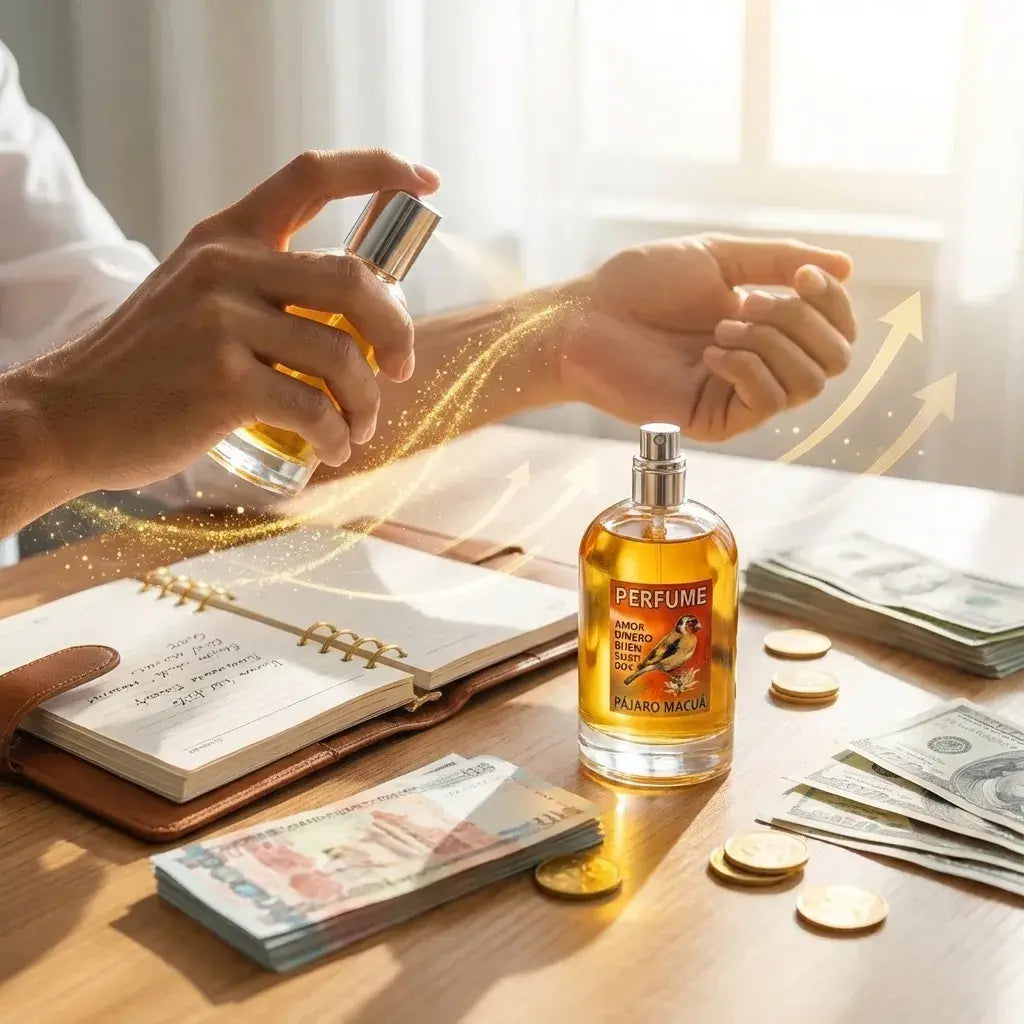 Perfume Espiritual Pájaro Macuá | COMPRA 1 • LLÉVATE 2 + Ebook de Prosperidad GRATIS 50% OFF