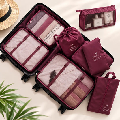 SET ORGANIZADOR DE MALETAS  | INCLUYE 6 PIEZAS ⭐️